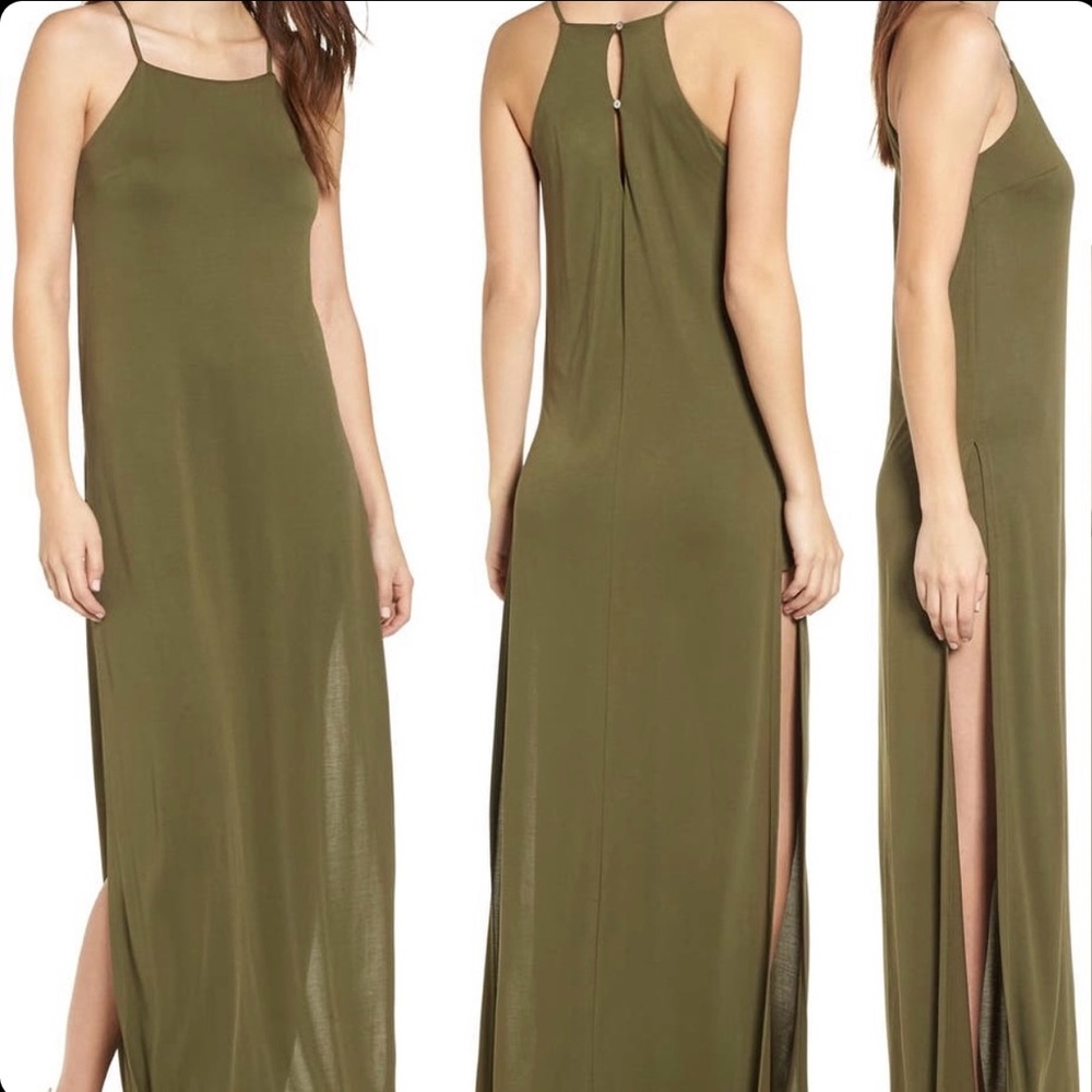 High Slit Maxi Dress